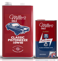 Classic Pistoneeze 10w40 – Millers Oils – Engine Oil