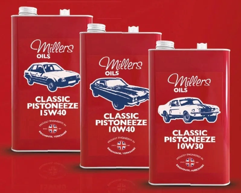 Classic Pistoneeze 15w40 – Millers Oils – Engine Oil