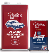 Classic Pistoneeze 15w40 – Millers Oils – Engine Oil