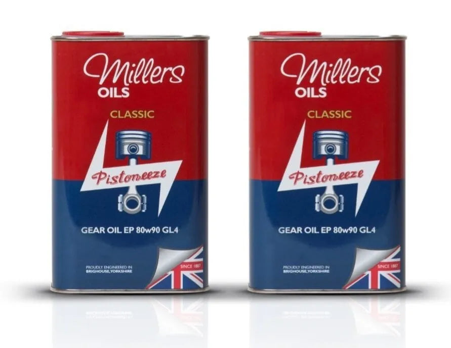 Klassieke transmissie olie EP 80W90 GL4 – Millers Oils – Transmission Oil