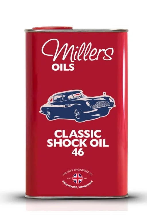 Klassieke Schokbreker Olie 46 Millers Oils – Shock Oils