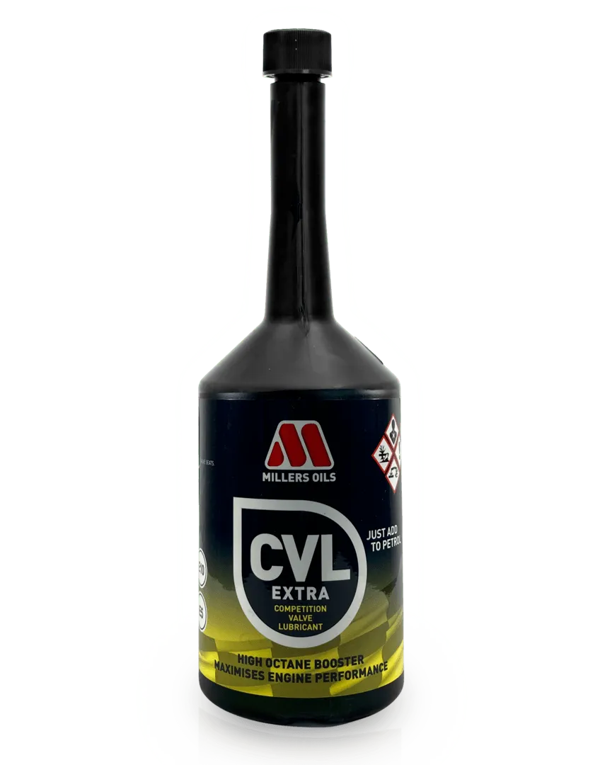 Octaan booster & klepzitting smeermiddel CVL Extra – Millers Oils – Additives