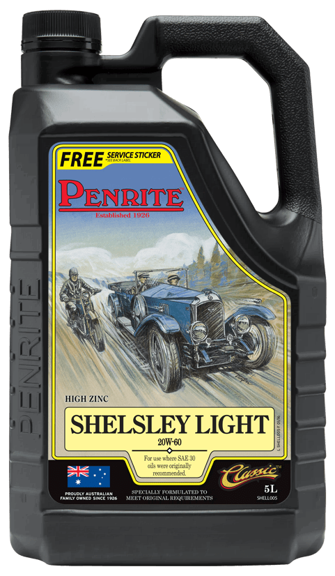 Penrite Oil SHELSLEY LIGHT 20W-60 (Mineral)