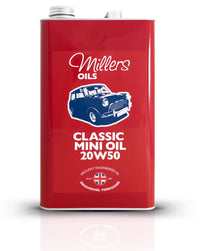 Classic Mini Oil Motorolie 20w50 Millers Oils – Engine Oil