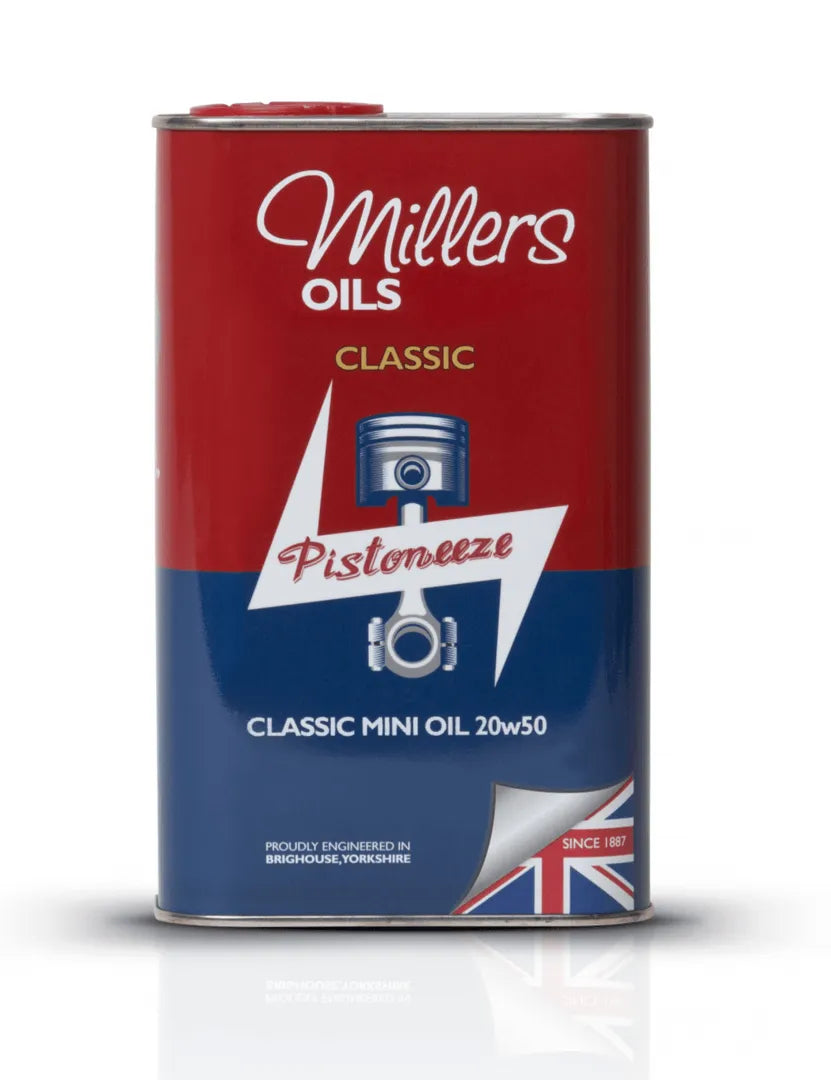 Classic Mini Oil Motorolie 20w50 Millers Oils – Engine Oil