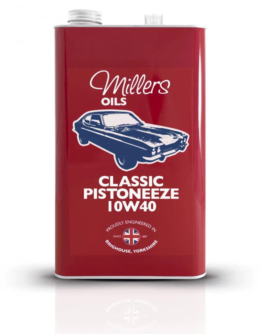 Classic Pistoneeze 10w40 – Millers Oils – Engine Oil