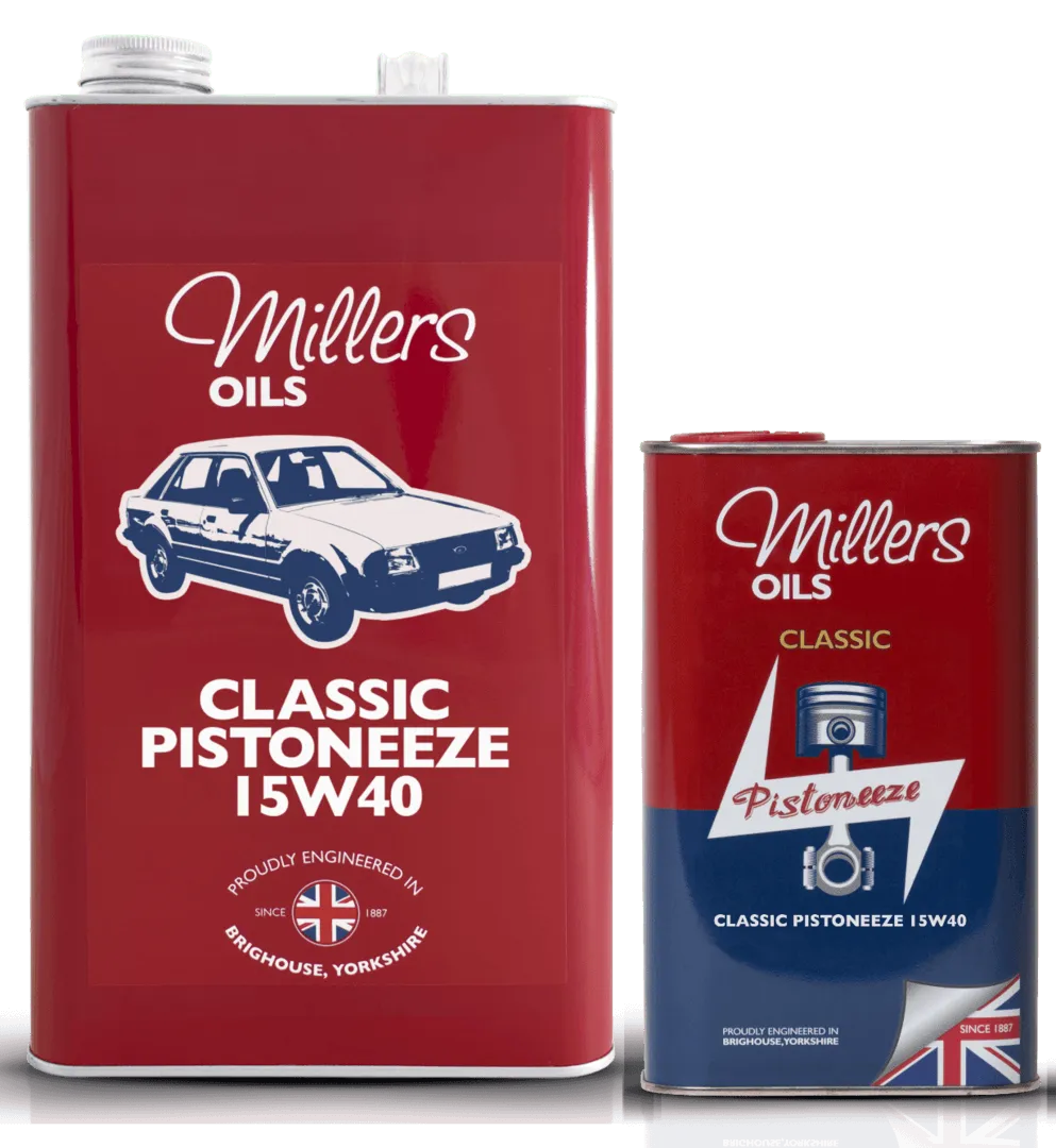 Classic Pistoneeze 15w40 – Millers Oils – Engine Oil