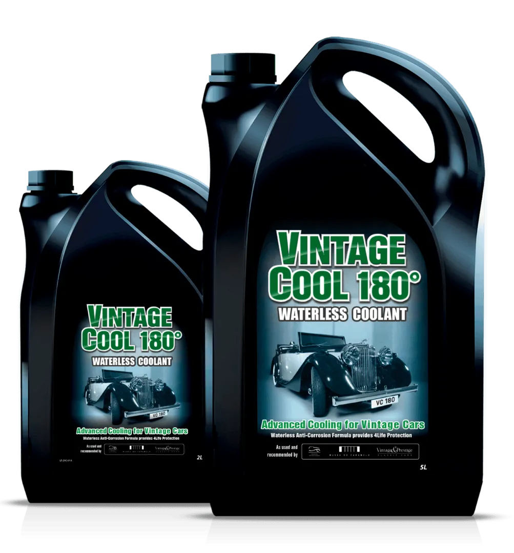 Vintage Cool 180° – watervrije koelvloeistof – Evans Coolants – Evans Coolant
