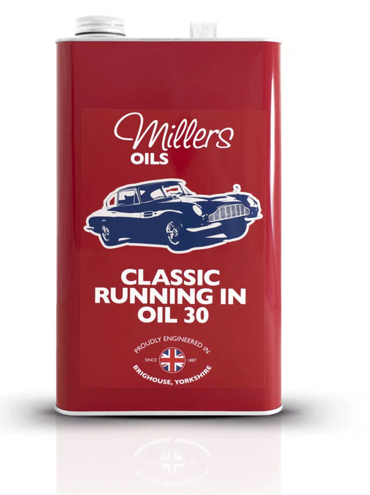 Inloopolie Classic Running in Oil 30 – Millers Oils – Maintenance & Preparation Oil