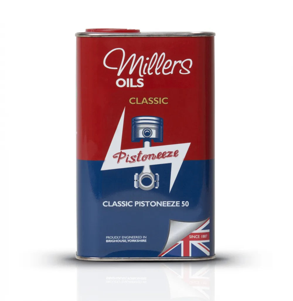 Monograde Olie Classic Pistoneeze 50 Millers Oils – Engine Oil