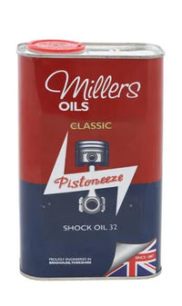 Klassieke Schokbreker Olie 32 Millers Oils – Shock Oils