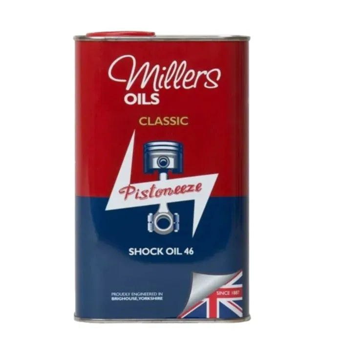 Klassieke Schokbreker Olie 46 Millers Oils – Shock Oils