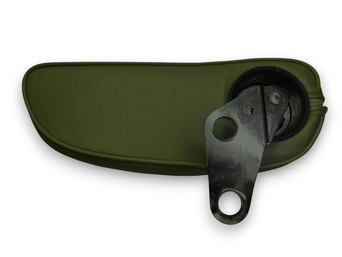 Center Armrest Mercedes R107 / SL107 / SLC107 (1971-1989) – Classic Line Leatherette - Dark Green