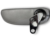 Middenarmsteun Mercedes R107 / SL107 / SLC107 (1971-1989) – Classic Line Kunstleder - Grijs
