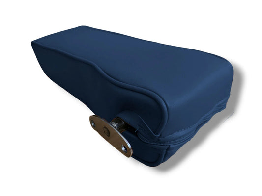 Middenarmsteun Mercedes W124 / C124 / S124 (1985-1996) – Classic Line Kunstleder - Blauw