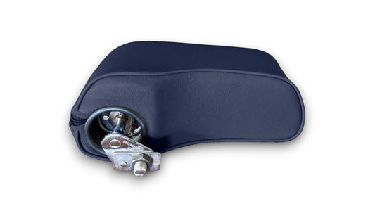Middenarmsteun Mercedes W123 Coupé / Limo / Kombi (3e Serie) – W116 / W126 (1975-1985) – Classic Line Kunstleder - Blauw