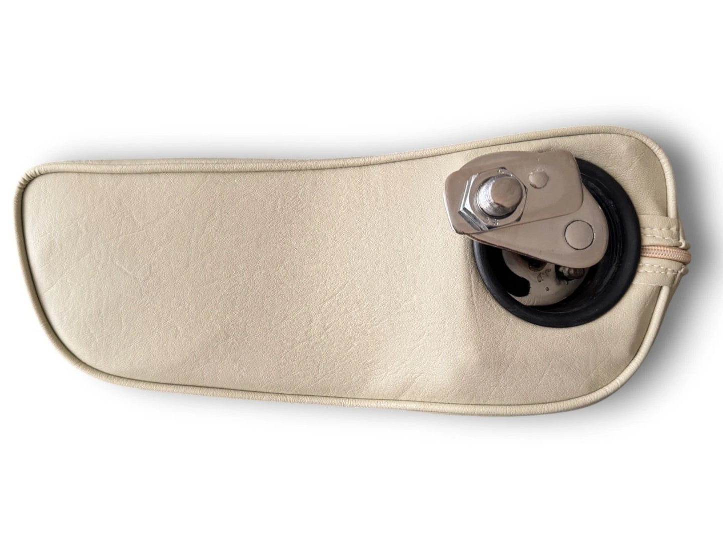 Center Armrest Mercedes W123 Coupe / Sedan / Estate (3rd Series) – W116 / W126 (1975-1985) – Classic Line Artificial Leather - Parchment