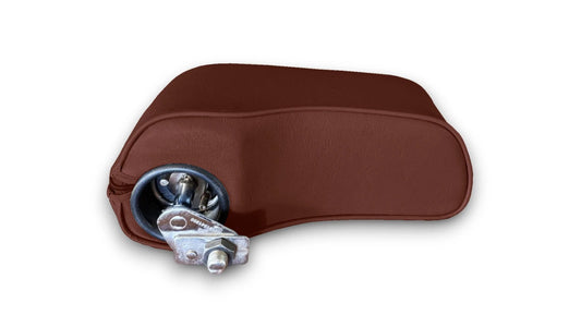 Middenarmsteun Mercedes W123 Coupé / Limo / Kombi (3e Serie) – W116 / W126 (1975-1985) – Classic Line Kunstleder - Donkerrood