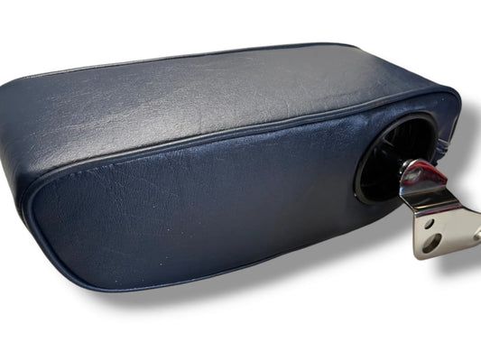 Middenarmsteun Mercedes R107 / SL107 / SLC107 (1971-1989) – Classic Line Kunstleder - Blauw