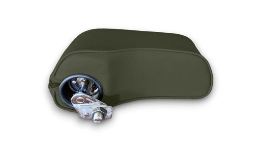 Middenarmsteun Mercedes W123 Coupé / Limo / Kombi (3e Serie) – W116 / W126 (1975-1985) – Classic Line Kunstleder - Donkergroen