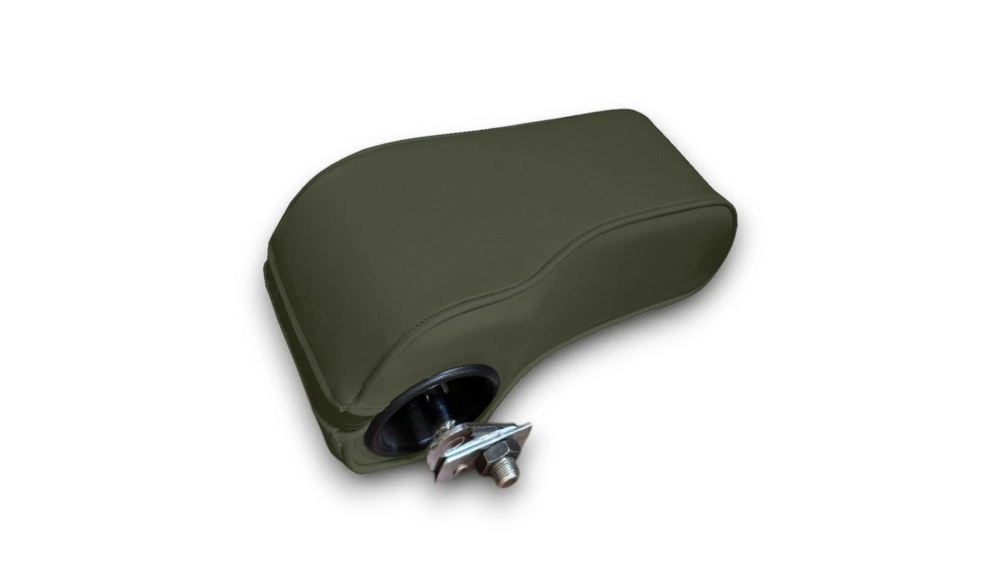 Center armrest Mercedes W123 Coupé / Saloon / Estate (3rd Series) – W116 / W126 (1975-1985) – Classic Line Artificial Leather - Dark Green