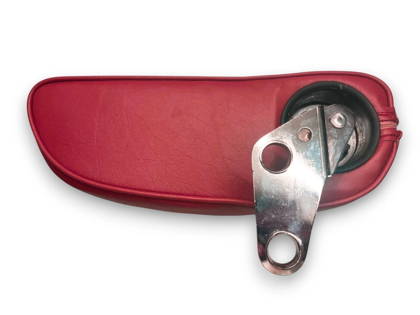 Middenarmsteun Mercedes R107 / SL107 / SLC107 (1971-1989) – Classic Line Kunstleder - Rood